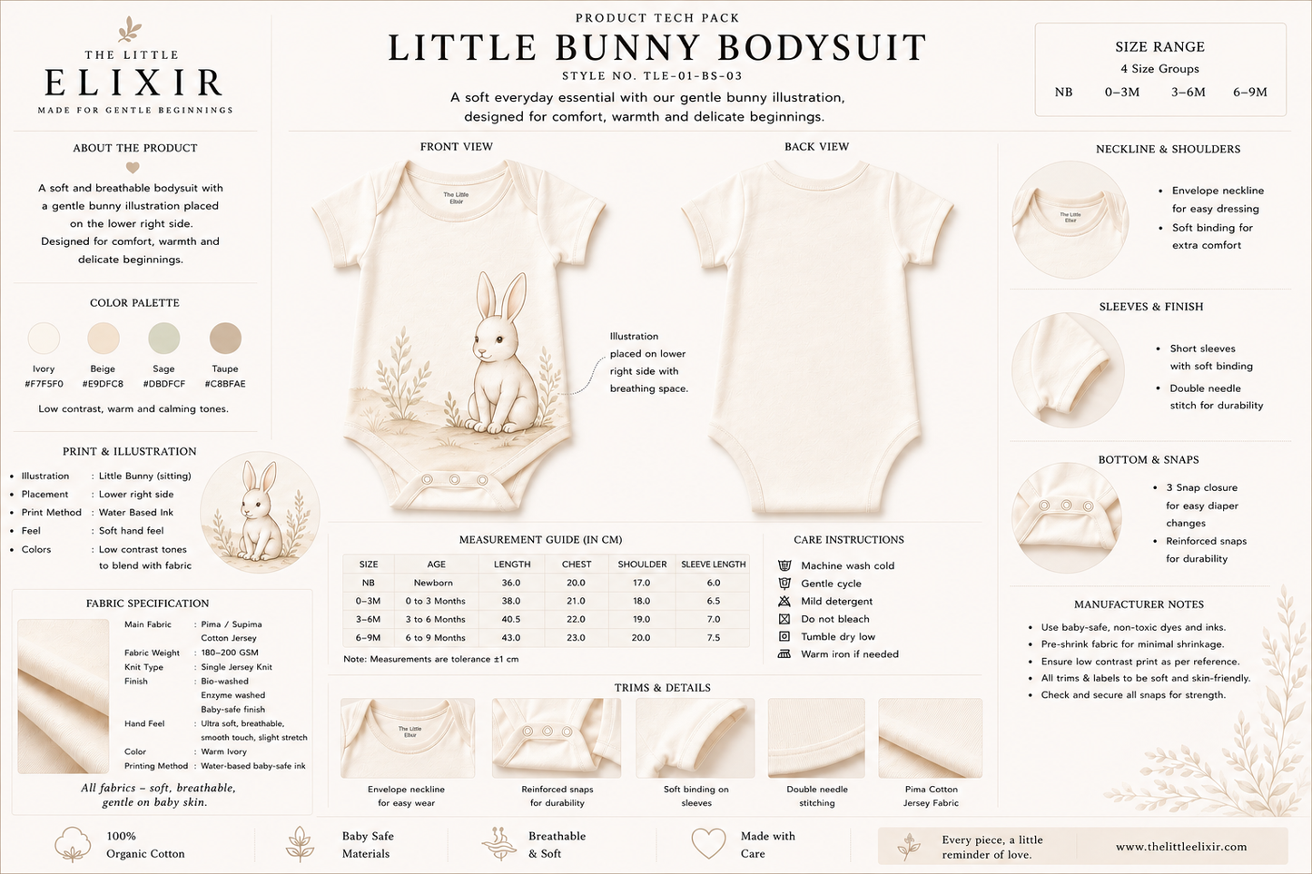 Little Bunny Bodysuit