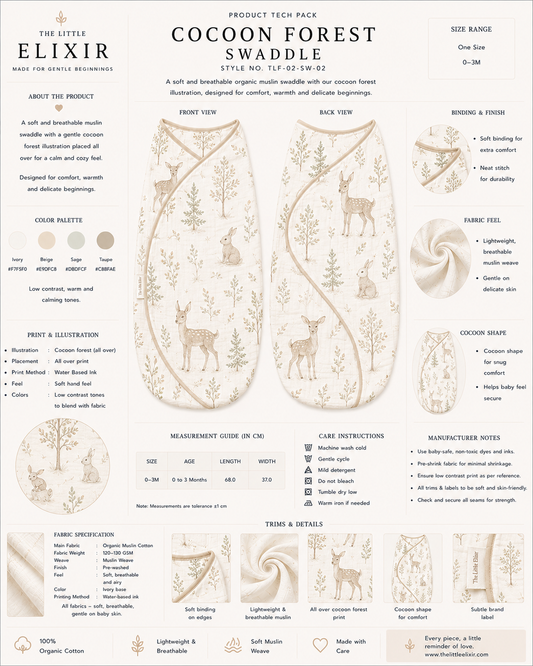 Cocoon Forest Swaddle